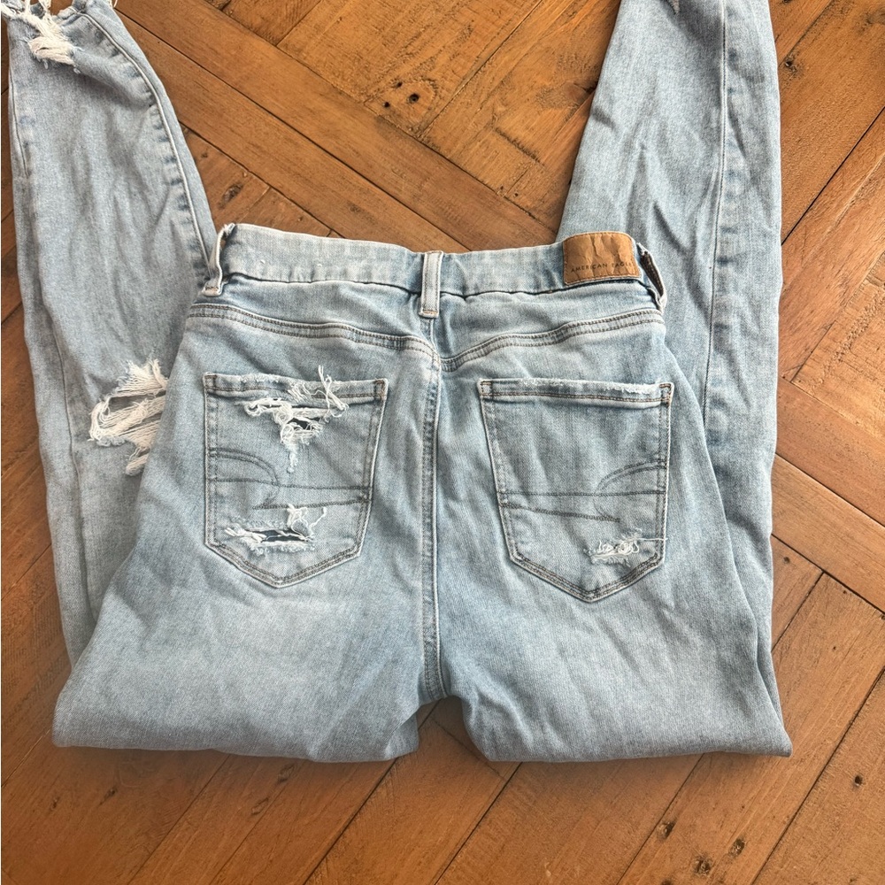 American Eagle curvy high-rise jegging. Size 0 - Picture 5 of 7